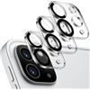JETech Pellicola Protezione di Obiettivo Fotocamera per iPad Pro 11 Pollici/12,9 Pollici (2022/2021/2020), Vetro Temperato Trasparente HD Antigraffio, Copertura Completa, Pacco da 3