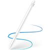Metapen Penna A11 per iPad 2018-2026,Stylus di Apple Pencil Compatibile con iPad 11 A16/10/9,Air 3-5/M2/M3/M4,Pro 12.9/11/13''M4,Mini 5/6,2X Ricarica Rapida&0,1 mm Precisione Pixel,Rifiuto del Palmo