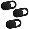 iVoler Webcam Cover, [8 Pezzi] Copri Webcam Slider Copertura Webcam Ultra Sottile Camera Cover per Laptop, PC, Computer Portatile, Phone, Tablet, Smartphones, Noteboook PRO - (Nero)