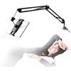 SAMHOUSING Supporto per tablet da letto , con braccio in alluminio stabile per iPad, telefoni o altri dispositivi con schermo da 4.5 a 12.9 pollici