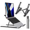 iVoler Supporto PC Portatile, Porta PC Pieghevole, Laptop Stand con 6 Tipi  di Angoli Regolabili, Alluminio Ventilato Supporto per Porta Computer/MacBook/PRO/Air/iPad  Laptop, 10-15,6 - Argento : : Informatica