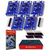 AZDelivery 5 x D1 Mini V3 NodeMCU ESP8266EX Modulo WLAN compatibile con Arduino incluso un E-Book!