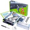 WORKDONE Caddy per Disco Rigido da 3,5 Pollici Compatibile con per i Server dell PowerEdge - R340 R440 R540 R640 R740 R740xd2 R6415 di 14° Generazione - con Adattatore HDD da 2,5 Pollici Staffa