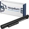 NinjaBatt Batteria per HP 728460-001 LA04 752237-001 LA04DF 350 G1 TPN-Q130 TPN-Q129 TPN-Q132 N032SA 776622-001 HSTNN-DB5M HSTNN-YB5M F3B96AA LAO4 - Black - Alte prestazioni [4 Celles/2200mAh]