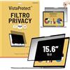 VistaProtect - Filtro Privacy Premium & Filtro Anti Luce Blu. Pellicola di Protezione per Laptop e Computer Portatile con Schermo in Vetro a Bordo Piatto (15.6 Pollici)