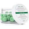Eurotel PIEDS'RELAX (MENTA) - Trattamento Pediluvio - 20 Biglie Effervescenti con Oli Essenziali Calmanti e Rinfrescanti - Origine: Francia