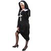 DRESS ME UP - Costume da Donna, Monaca, Madre Superiora, per Halloween, Taglia: 52/XL