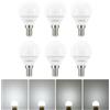 Linkind Dimmerabile Lampadine LED E14 Attacco Edison, Golf P45/G45, 4.5W(Equivalenti a 40W), Luce Bianca Fredda 5000K, 500 Lumen, Certificazione CE/RoHS/ErP, Pacco da 6