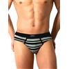 o-day Liabel | 6 Slip Uomo Cotone Elasticizzato Bianco Nero e Colorati Mutande Uomo Cotone con Cuciture Rinforzate Set Intimo Slip Ragazzo Sportivo Underwear Uomo (XL, Fantasia)