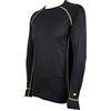 Caterpillar Maglia Termica a Maniche Lunghe, Assorbimento umidità, Caldo, Comodo, Tessuto di Alta qualità suto di Alta qualità (Nero, XL)