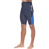 SEAC RAA Pant Evo, Pantaloncino Protettivo Rash Guard per Snorkeling e Nuoto Anti UV Uomo, Blu/Blu Chiaro, 4XL