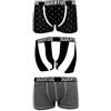 JUVENTUS Boxer Bimbo Originale Uomo Cotone Intimo Bambino Sexy Pacco da 6 o 3 Boxer Ragazzo (3, 14)