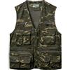 Oralidera Uomo Camouflage Pesca Safari Giacca a vento Fotogiornalista Giacca a vento Escursionismo Caccia Alpinismo Giacca a vento Senza maniche Gilet Multitasche, Camo, M