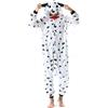 Costume Carnevale Adulto Unisex Cagnolino, Travestimento Animale Cane