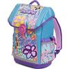 Mitama - Zaino Upside Girl FLOWERS, Scuola Elementare, Ergonomico, Super Organizzato, Impermeabile, Schienale Imbottito, 24 litri…