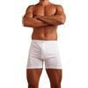 SNELLY Boxer Uomo Mutande 100% Cotone 6 9 12 Pezzi con Elastico Interno, Apertura e Bottone, Bianco (3 Fantasie) Nero e Colori Assortiti (Blu, Grigio, Nero) con Stampa, Taglia M L XL XXL 3XL U303C