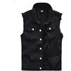 TienNew Giacca di Jeans Uomo,Denim Gilet, Gilet Senza Maniche, Vest Gilet M-5XL