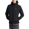 Lyle & Scott Uomo Giacca Con Cappuccio Con Zip, Jet Black, XL
