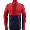 Haglöfs 604819_4XD ROC SHEER MID JACKET MEN Giacca UOMO ZENITH RED/TARN BLUE Taglia S