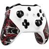 Lizard Skins Controller Lizard Skins Xbox One Wildfire 0.5mm Bianco/Nero/Rosso