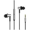 Xiaomi MI IV Hybrid, Cuffie In-Ear, Argento