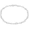 Tuscany Silver Bracciale da Donna in Argento Sterling 925, 19 cm