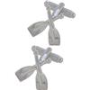 COLLAR AND CUFFS LONDON Gemelli Camicia Uomo Nautico - Con Scatola - Ottone - Canottaggio - Argento Colorato - Timone Nave Remi Barca Canoa Kayak Remare - Un Paio