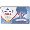 Epifarma Lisomucil Gola 8,75mg Flurbiprofene Irritazione Infiammazione e Dolore del Cavo Orofaringeo, 16 Pastiglie Gusto Limone e Miele
