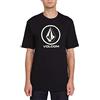 Volcom Crisp Stone - Maglietta a Maniche Corte da Uomo, Bianco, L
