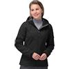 33,000ft Giacca softshell da donna, impermeabile, traspirante, calda, in pile, antivento, con cappuccio, Ciano Scuro, L