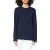 Lacoste TH2040 T-Shirt, Blu (Navy Blue 166), Small Donna
