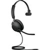 Jabra GN Cuffia Java Evolve2 40 SE USB-C MS Mono Cablato Nero [24189-899-899]