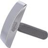 KS Tools 140.2117 Tasso per Carrozzieri, Tipo a Incudine, Superficie di Lavoro Convessa e Liscia, 130 mm