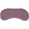 Bodhi Cuscino morbido per gli occhi in cotone | Imbottitura in semi di lino biologici e lavanda biologica | Vegano | Maschera per gli occhi per yoga, relax e meditazione | Petali di loto, grigio