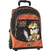 Franco Cosimo Panini Zaino Organizzato Trolley Premium Lyon Gamer Wgf Originale 66996, Arancione