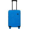 Bric's Trolley Rigido Espandibile Collezione Ulisse B|Y Valigia Bagaglio a Mano con 4 ruote, Resistente e Ultraleggera, Collegamento USB, Lucchetto TSA integrato, Dimensioni 37x55x23/27, Electric Blue