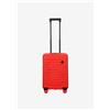 Bric's Trolley Rigido Espandibile Collezione Ulisse B|Y, Valigia Bagaglio a Mano con 4 ruote, Resistente e Ultraleggera, Collegamento USB, Lucchetto TSA integrato, Dimensioni 37x55x23/27, Red