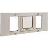 Ideal Pet Products - Finestra in Alluminio per Animali Domestici, Regolabile per Adattarsi a finestre di Larghezza da 68,6 cm a 81,3 cm, gattaiola da 16,5 x 16,5 cm