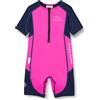 Aquasphere Aqua Sphere Kids Stingray HP Manica Corta Core Warmer/muta, Bambino, Rosa/Navy Blue, Gr. 140-152 (Herstellergröße:12)