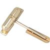 Burg-Wächter Sterling DCB209 - Cerniera per porta, per chiusura ammortizzata, a molla, da montare in superficie, ottone lucido, DCB209
