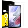 NEW'C 2 Pezzi, Pellicola Prottetiva per Samsung Galaxy Tab A7 Lite 8,7 Pollici (SM-T220/T225/T227), Vetro Temperato, Senza Bolle, Durezza 9H, 0,33mm Ultra Trasparente, Ultra Resistente