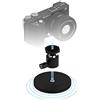 Sabrent Supporto Magnetico Gommato per Action Cam/Fotocamere e Piccole DSLR (CS-MG88)