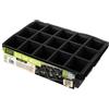 Bosmere N255 Set di 5 fioriere Professionali con 15 scompartimenti Nero