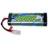 Carson 500608225 7,2V/4000mAh NiMH Race batteria TAM - ricaricabile, con connettore Tamiya, pacco batterie per auto RC, batteria di ricambio veicolo telecomandato, alta qualità, modellismo