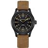 Hamilton Khaki Field H70665533 Orologio da uomo con quadrante nero automatico, moderno