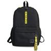 FANDARE Unisex Zaini Casual Zainetto Ragazzi Ragazze Zaino Scuola Borsa da scuola Uomo Donna Adolescente Zaini da viaggio Universita Borse a Zaino Casuale Daypack Poliestere Nero Giallo