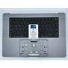 Apple Tastiera layout Topcase 🇮🇹 ITALIANO 🇮🇹 Space Gray Macbook Pro A2485 M1 2021