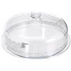 Cosmoplast Piatto Torta Cm.26 Home Sweet Home, Trasparente