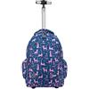 ST.Right LAZY CATS Zaino Trolley Scuola Elementare Media Ragazza Donna Grande