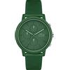 Lacoste Orologio con Cronografo al Quarzo da uomo con cinturino in silicone Verde - 2011245